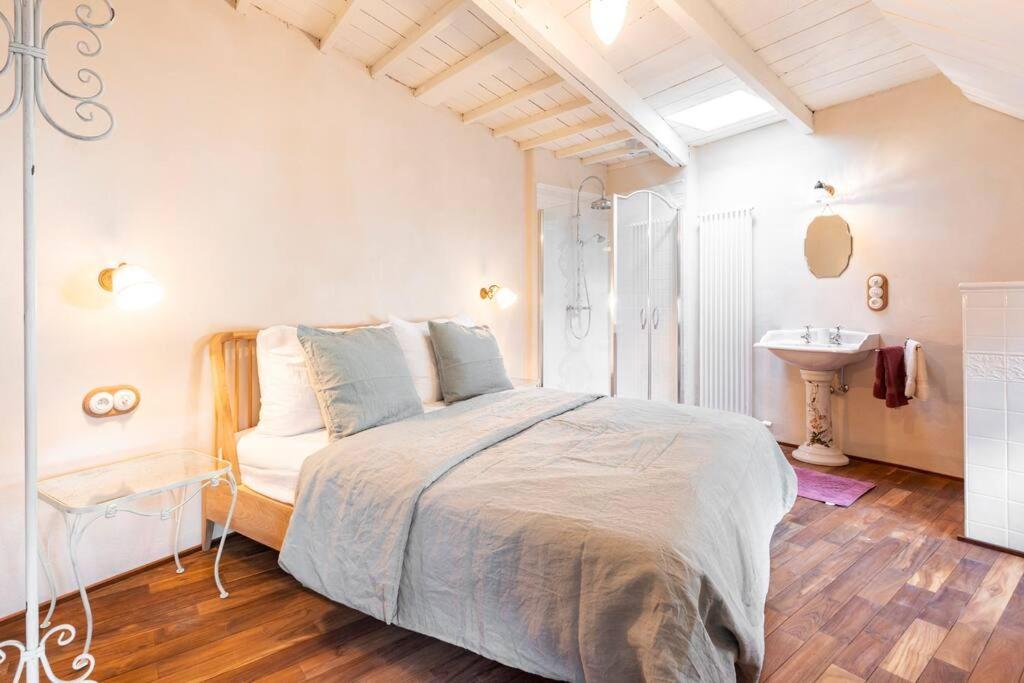 Carriage House In Quiet Ecological Garden Villa Antwerpen Bagian luar foto